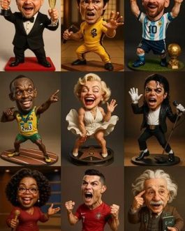 پرامپت کاریکاتور 3 بعدی افراد مشهور