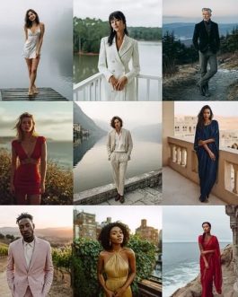 پرامپت مدلینگ و فیگور مجله ای بسیار با کیفیت